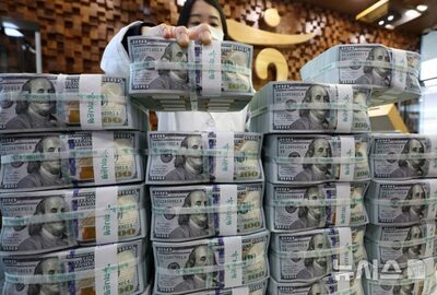 韓国の外貨準備高4220億ドル…57億ドル増加、世界10位維持