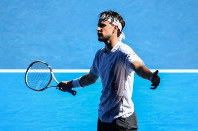 「自分は機械じゃない」 全豪敗退のティエム、「全然ダメな一日」嘆く