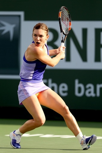 ハレプ、プリスコバ下し準々決勝へ BNPパリバ・オープン