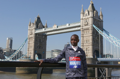 ワンジル、ドーピングで資格停止4年 ロンドン・マラソン元王者