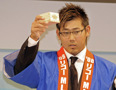 日本開幕シリーズのウェルカムパーティーに松坂らが出席