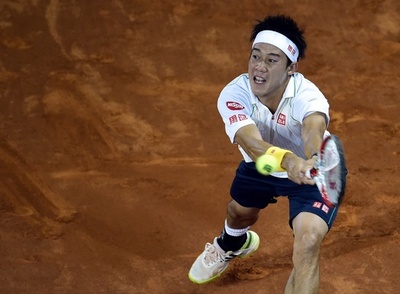 錦織が4強！日本人男子初のトップ10入り マドリード・オープン