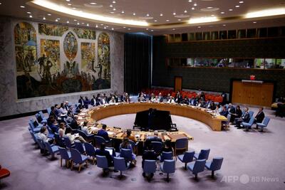 米、安保理会合で仏の発言中に退席 北朝鮮やロシアなどの権威主義国と同列視されたことに抗議