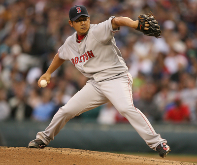 松坂 マリナーズ戦8回途中2失点で11勝目