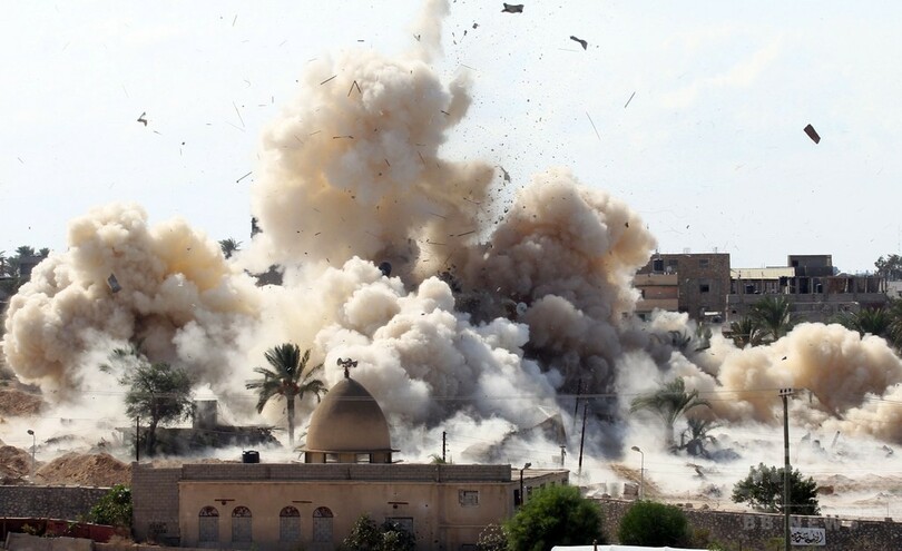 エジプト ガザ境界に 緩衝地帯 家屋800棟取り壊し開始 写真7枚 国際ニュース Afpbb News