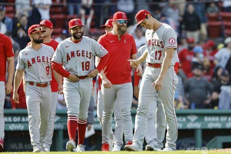 大谷翔平、フェンウェイ初登板で圧巻投球 打っても2安打1打点