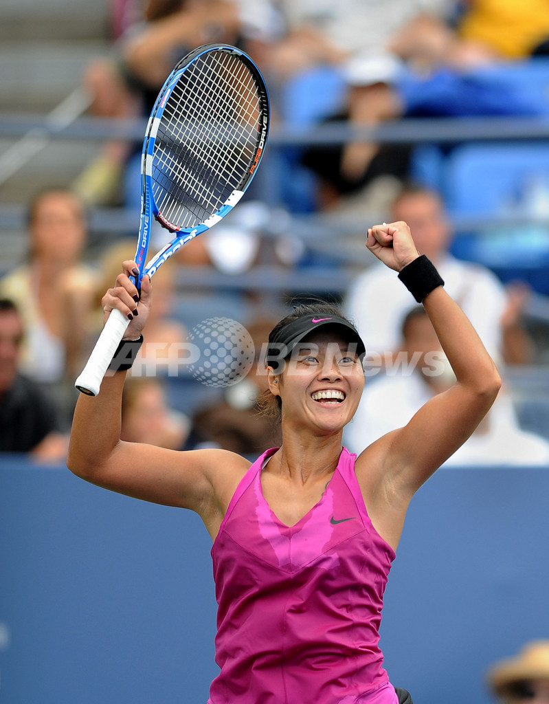 李娜 スキアボーネに快勝し8強入り 全米オープンテニス 写真10枚 国際ニュース Afpbb News