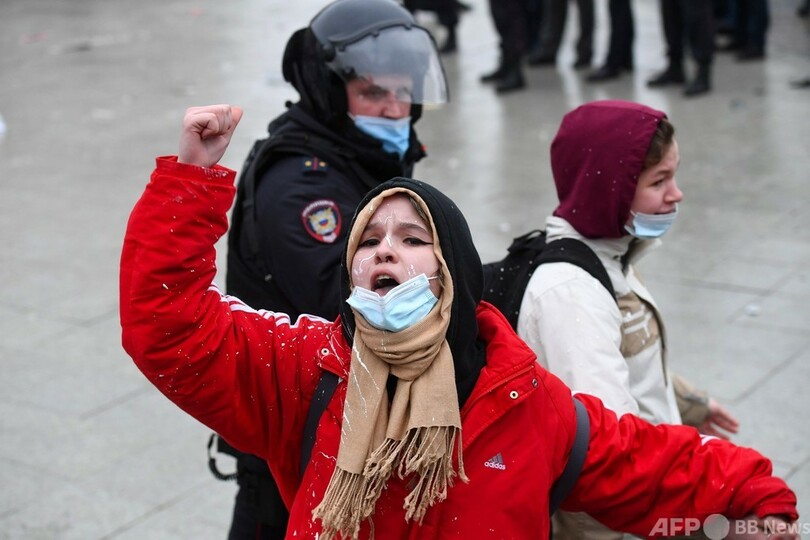 「反政府デモめぐり内政干渉」、ロシアが米非難