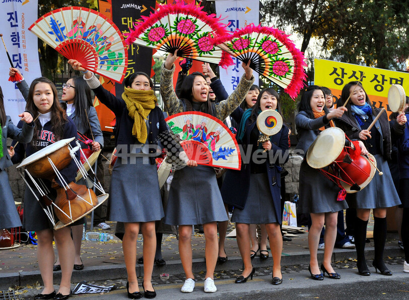 軍隊から証券取引所まで 韓国全土で 大学入試シフト 写真7枚 国際ニュース Afpbb News