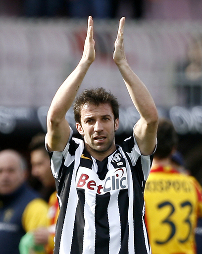 2011-12 ユベントス デルピエロ 引退マッチ オーセンティックモデル