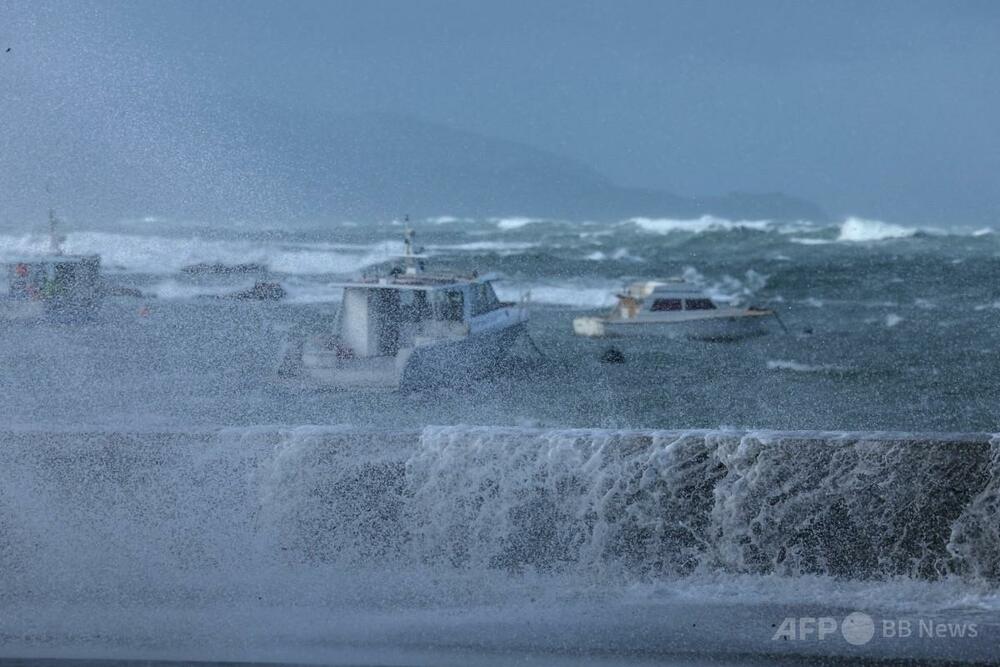 NZ首都に11メートルの高波、住民数百人避難