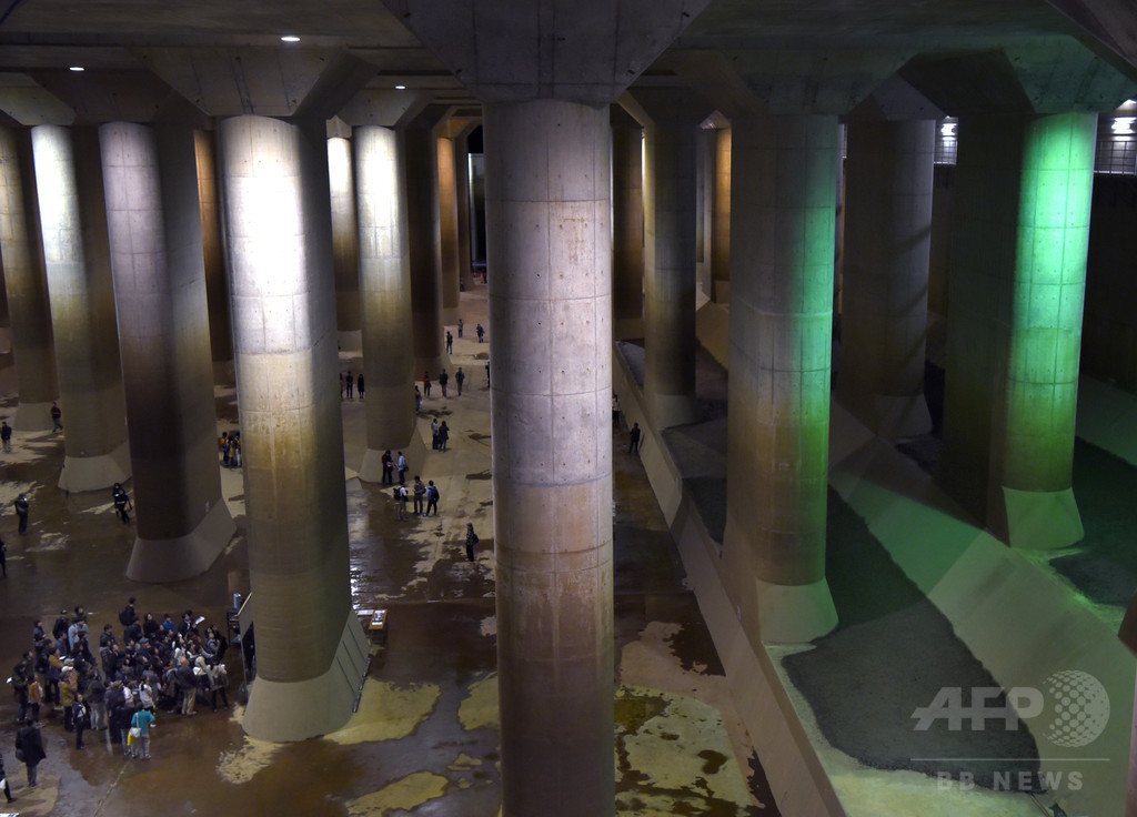 「地下神殿」完成10周年、首都圏外郭放水路　特別見学会開催