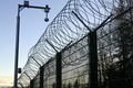 ロシア国境沿いに試験的に設置されたフェンス。フィンランド南東部イマトラ付近で（2023年10月26日撮影）。(c)Jussi Nukari / Lehtikuva / AFP