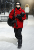 フランス・パリ市内で発表された「モンクレール ガム・ルージュ（Moncler Gamme Rouge）」12/13年秋冬コレクション（2012年3月8日撮影）。(c)Moncler Gamme Rouge