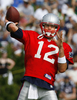 練習に臨むQBトム・ブレイディ（%%Tom Brady%%）。(c)AFP/Getty Images Jim Rogash