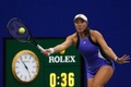 全米オープンテニス、女子シングルス決勝。リターンを打つジェシカ・ペグラ（2024年9月7日撮影）。(c)TIMOTHY A. CLARY/AFP