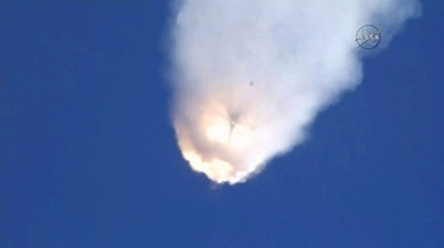 スペースX社のロケット爆発、原因は支柱の不具合
