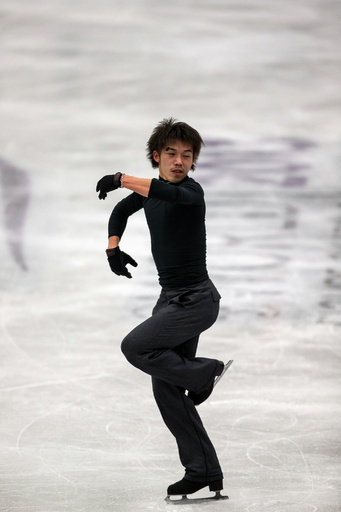 高橋、無良が開幕控え練習 世界フィギュア