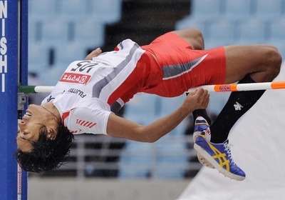 醍醐 国際グランプリ陸上2008・男子走り高跳びを制す