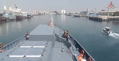 ロシアとイラン海軍 オマーン湾で演習を実施