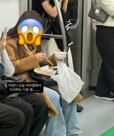 ソウル地下鉄車内で「ボッサム＆汁物＆キムチ」ペロリ…強いにおい“キムチ女”に非難殺到