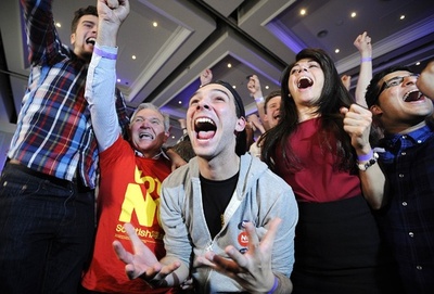 スコットランド独立、住民投票で否決