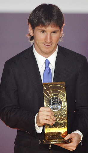 メッシが2009年FIFA年間最優秀選手に