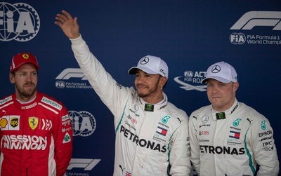 ハミルトンが記録ずくめのPP獲得、今季10回目 ブラジルGP