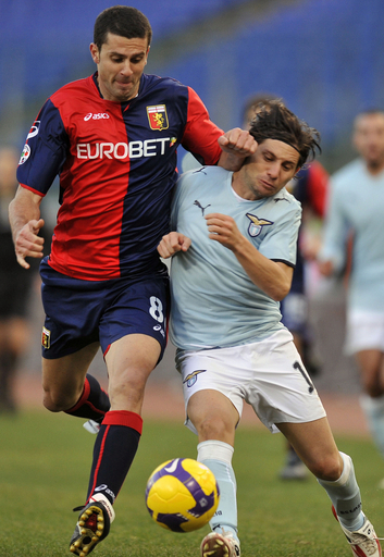 ラツィオ対ジェノアは1-1の引き分け