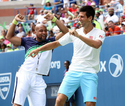 【写真特集】コート内外でさまざまな表情を見せるジョコビッチ