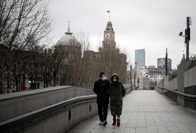 まるで昏睡状態、新型ウイルスで静止した巨大都市・上海
