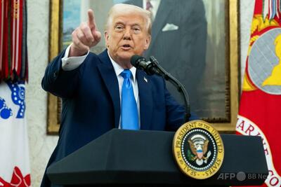 トランプ氏、「米国民は再出馬を望んでいる」