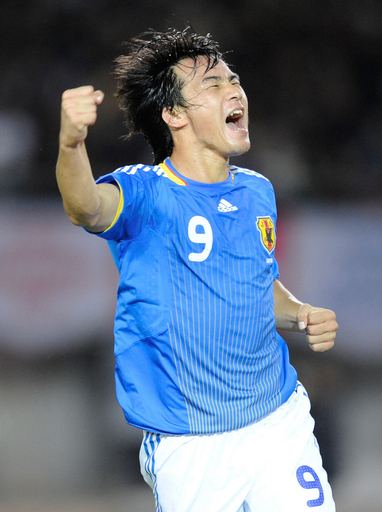 日本 岡崎のハットトリックでトーゴに勝利、国際親善試合