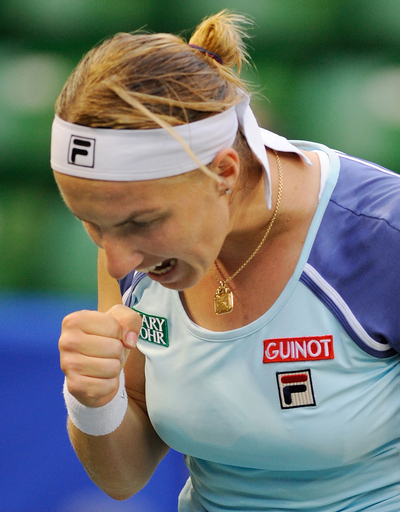 クズネツォワ 李娜を下し2回戦へ