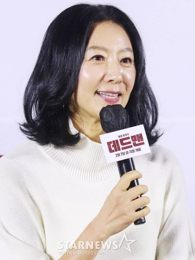 キム・ヒエ、映画「デッドマン」制作発表会に出席