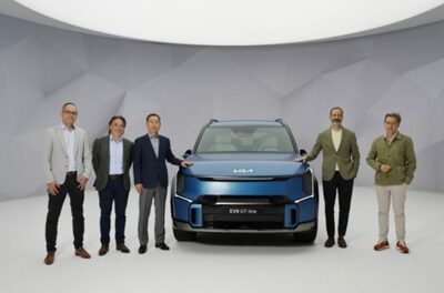 「韓国車とはまた違う姿」…起亜自動車EV9、欧州モデル公開