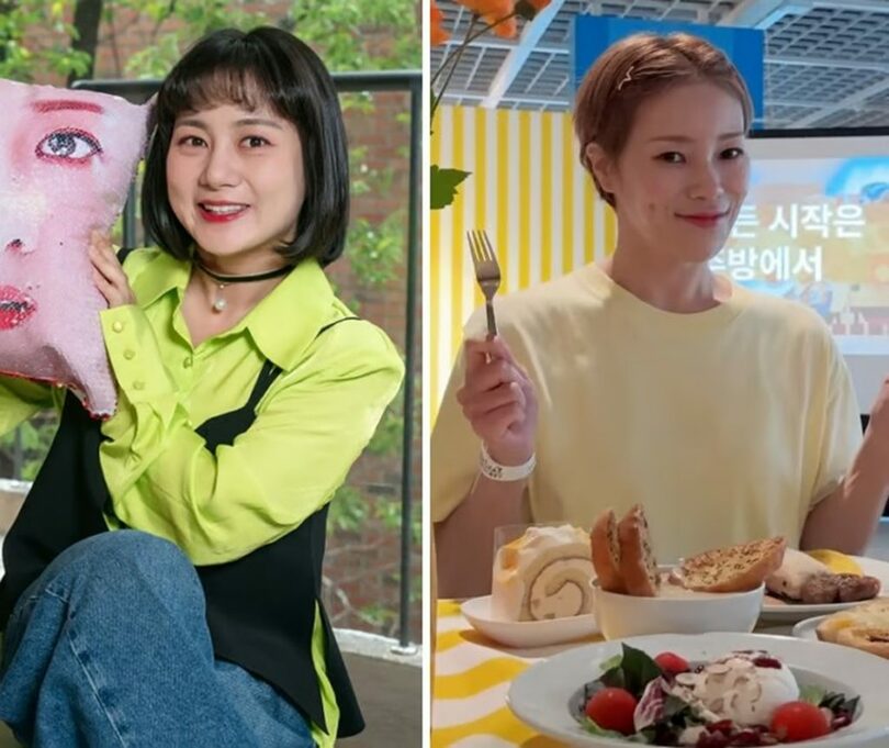 パク・ナレ（左）とイプチャルンヘッニム(c)MONEYTODAY