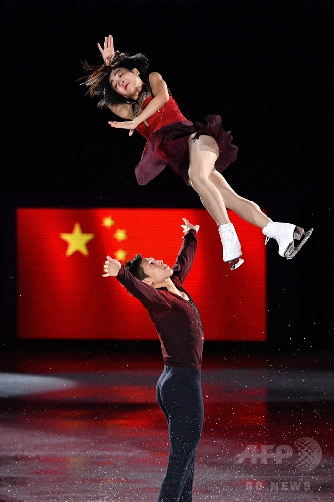 羽生やザギトワらが華麗な演技、フィギュアスケート・エキシビション 平昌五輪