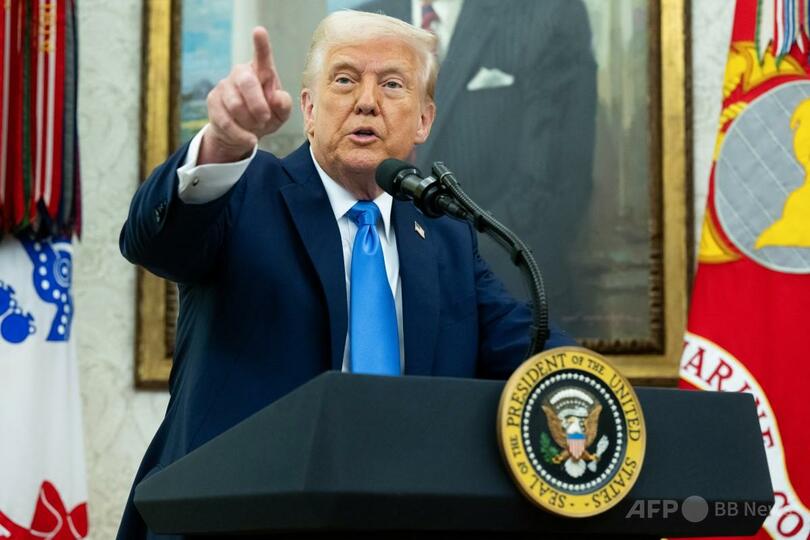 トランプ氏、「米国民は再出馬を望んでいる」