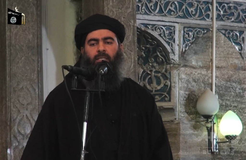 イラク政府、IS最高指導者を空爆と発表 イラク政府、IS最高指導者を空爆と発表