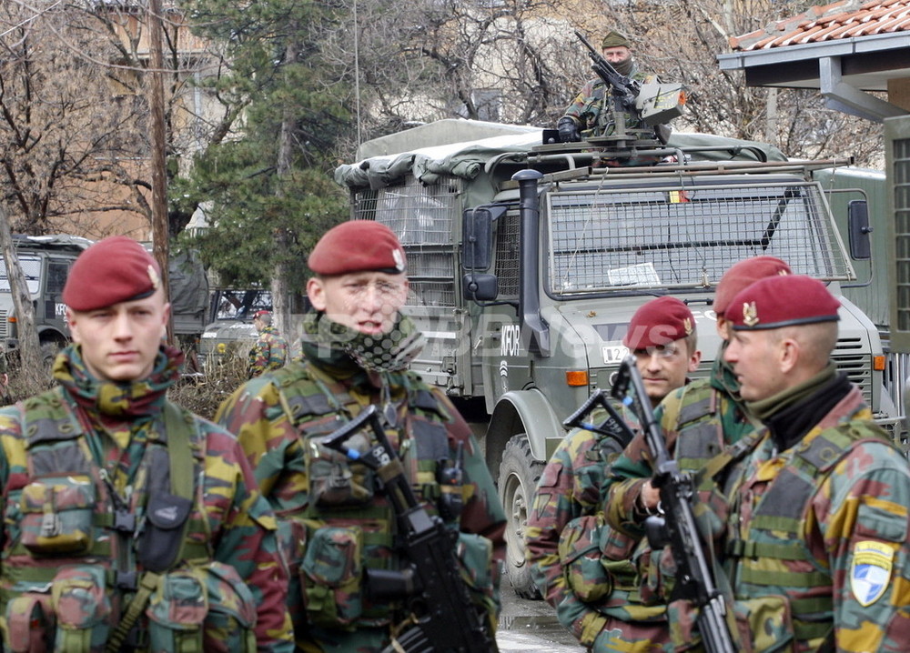 コソボ北部セルビア人居住区、国連部隊が任務再開へ 写真1枚 国際ニュース：AFPBB News