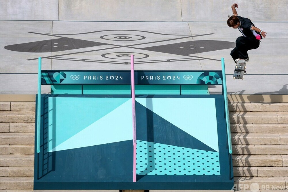 堀米雄斗らが会場で練習 パリ五輪 写真13枚 国際ニュース：AFPBB News