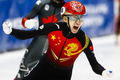 スピードスケート・ショートトラック男子の武大靖（2021年11月27日撮影）。(c)Vincent Jannink / ANP / AFP