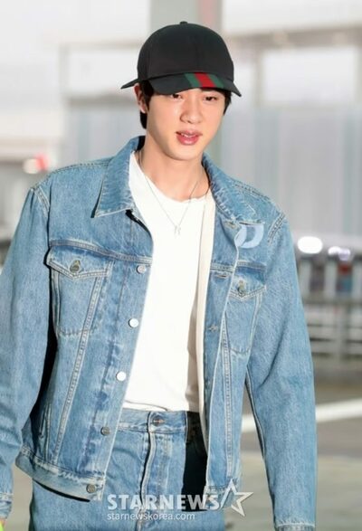 BTSジン、スターランキング男性アイドル部門で3位に