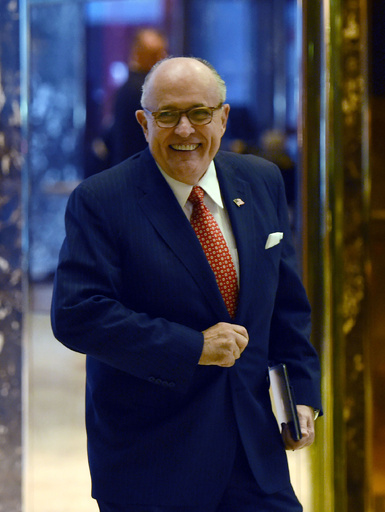 ジュリアーニ元NY市長、トランプ氏の顧問弁護士チームに参加