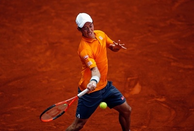 錦織が逆転で白星発進、次戦はフェレールと マドリードOP