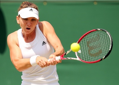 好調ハレプが初のベスト8進出、ウィンブルドン選手権