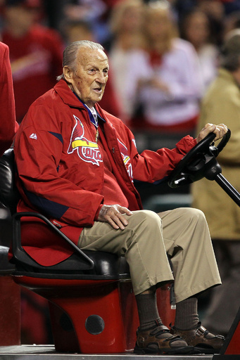 元カージナルスのスタン・ミュージアル氏が死去