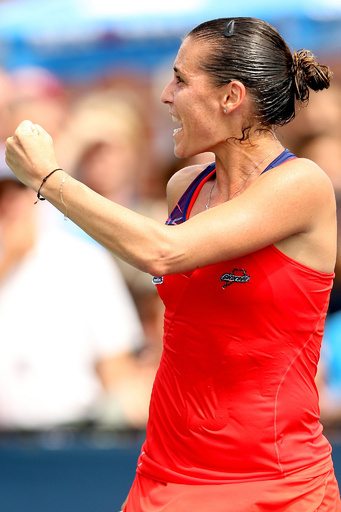 クズネツォワが3回戦敗退、リスが迷い込む珍事も 全米オープン