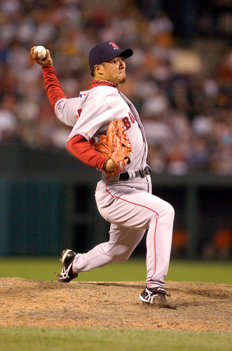 岡島 2安打1失点で初黒星